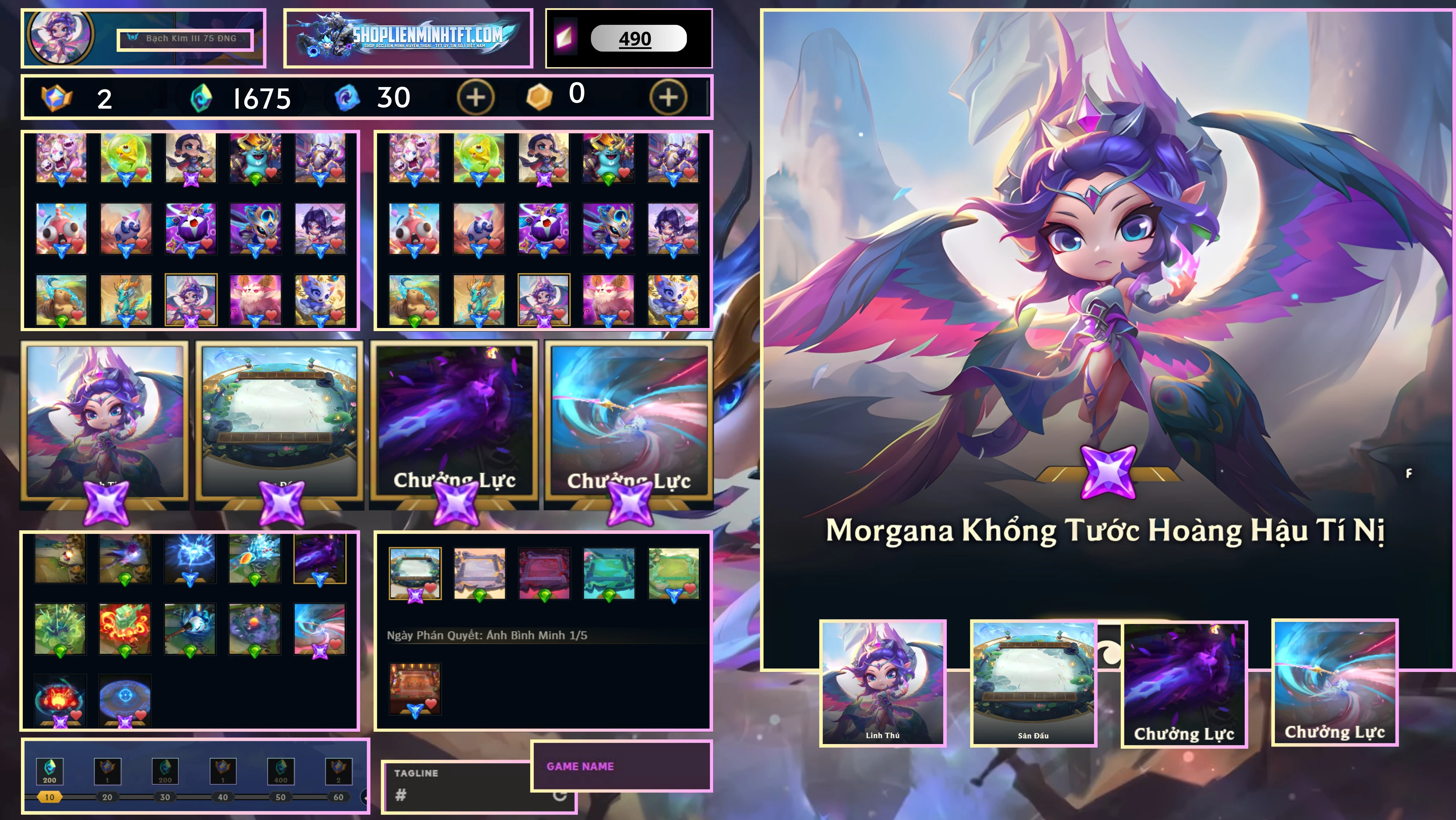 Combo Morgana bồng lai chưởng